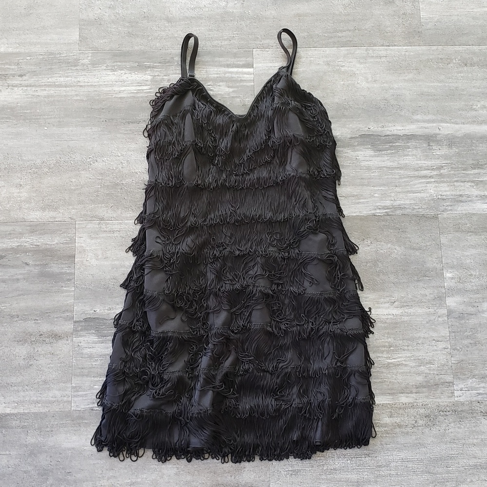 Black Burlesque Fredericks Gatsby Flapper Mini
